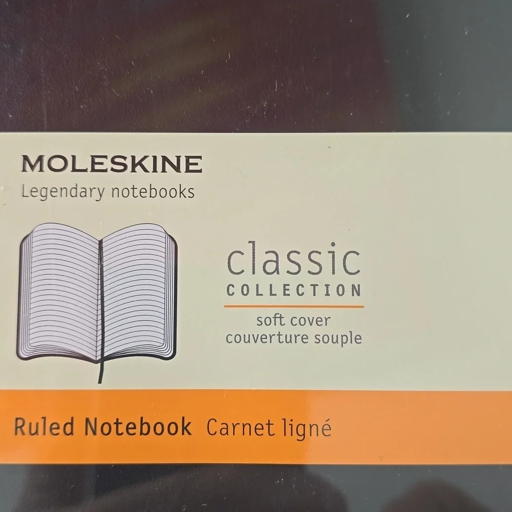 ❤️BUY 5 GET 3 FREE Moleskine Classic Notebook Soft Cover,Black,Retail $31.00 USD